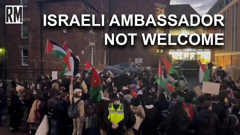 Israeli Ambassador Driven Out by Student Protestors