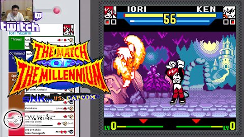 (NeoGeo Pocket Color) SNK vs. Capcom Match of the Millennium - 22 - Iori Yagami - Lv Gamer