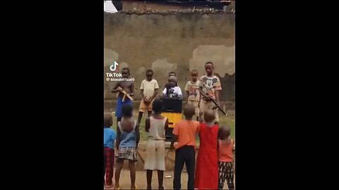 Kids in Africa make satire of the Trump shooting!