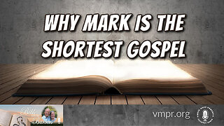 09 Feb 24, Bible with the Barbers: Why Mark Is the Shortest Gospel