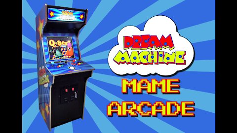 Dream Machine MAME Arcade Cabinet with Hyperspin