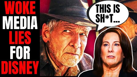 Media Keeps LYING To Protect Woke Disney! | Indiana Jones 5 Box Office DISASTER