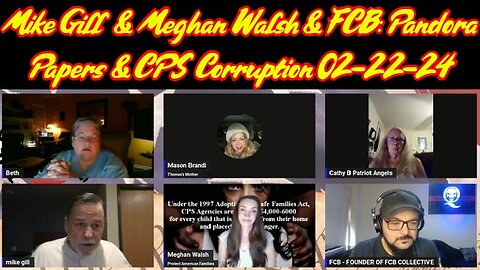 Mike Gill And Meghan Walsh And FCB - Pandora Papers And CPS Corruption - 2/25/24..