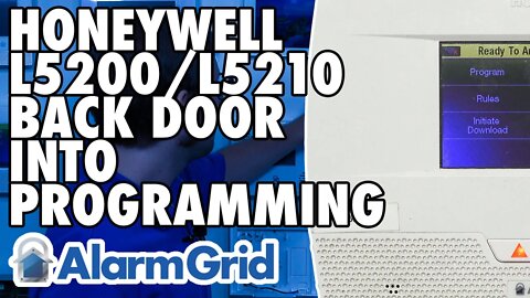 Using the Backdoor to Enter Programming on a Honeywell L5200 or L5210