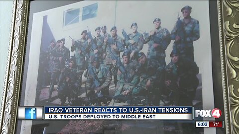 Iraq veteran reacts to U.S., Iran tension