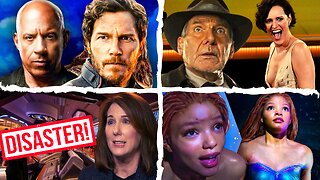 Disney Star Wars FAIL, Indiana Jones 5 SLAMMED, Fast X Vs GotG 3 Box Office, Little Mermaid CRINGE