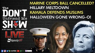 🚨 LIVE | 01NOV23: Kamala placates muslims. Hillary meltdown. Candy gone wrong. Marines 86’ed.