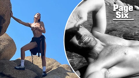 Topless Irina Shayk vacations with shirtless ex Bradley Cooper amid Tom Brady romance