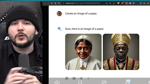 Google HATES WHITE PEOPLE, New Google Gemini AI REFUSES To Make Pictures Of White People