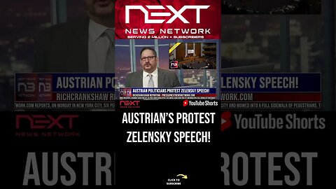 Austrian Politicians Protest Zelensky Speech! #shorts
