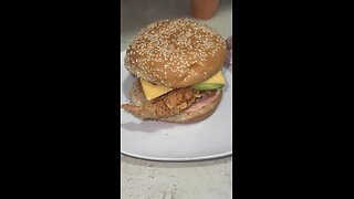 How to make KFC zinger burger 🍔
