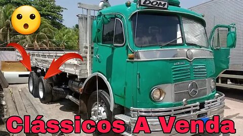 Ep.77 🚚 Caminhões Clássicos à Venda 📉 QRA Oliveira