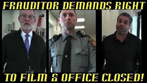 Frauditor Insists Upon Right to Record at DMV & Manager Closes Office!