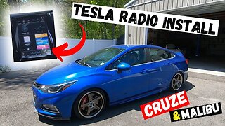 Cruze and Malibu Tesla radio install 2016-2019 www.supercruzes.com