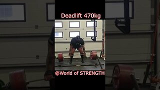 The Only Man to Deadlift over Half a Ton