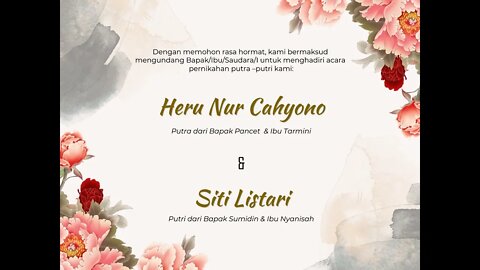 Walimah Siti & Heru - BOJONEGORO