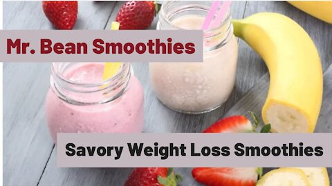 Mr Bean Smoothie ! Best-Ever Savory Weight Loss Smoothies (23), Smoothie Diet Recipe #shorts