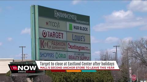 Target to close at Eastland Center