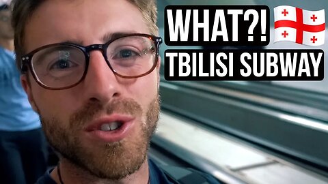 THIS happens on TBILISI Subway?! Exploring Georgia 🇬🇪