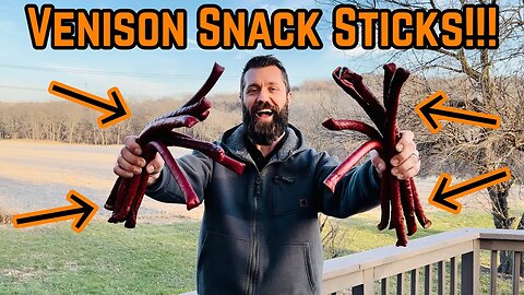 I MADE 40 Pounds Of VENISON Snack STICKS!!!