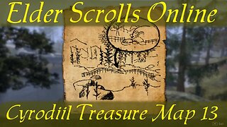 Cyrodiil Treasure Map 13 [Elder Scrolls Online ESO]