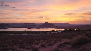 Lake Powell at dawn