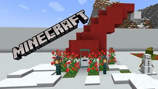 Minecraft: Santa's Hat House!