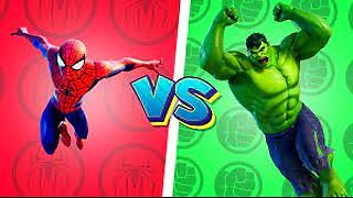 Big hulk vs Spiderman🦸🏻‍♂️