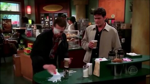 Two and a Half Men - Charlie is there for Alan #shorts #sitcom #twoandahalfmen #ytshorts