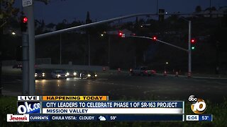 Friars Road improvements completed as part of SR-163 project