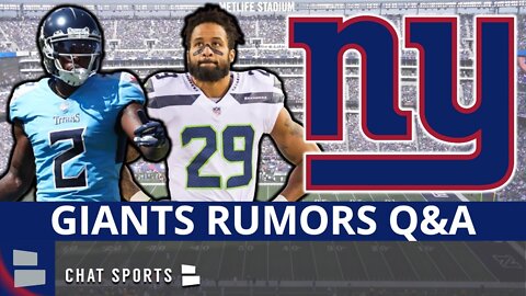 New York Giants Free Agency Rumors Ft. Julio Jones, Earl Thomas & Will Parks | Mailbag