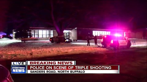 Buffalo police on scene of triple shooting in North Buffalo