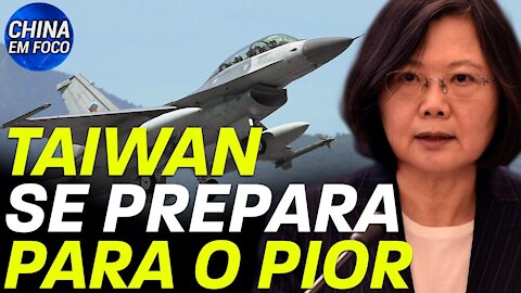 8x mais soldados em exercícios militares de Taiwan; Japão critica China quanto à direitos humanos