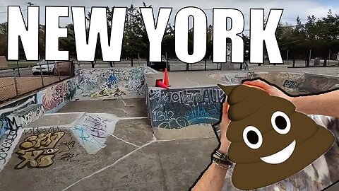 New York ' ta Boktan Bir Skatepark