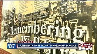 Juneteenth to be taught in Oklahoma schools