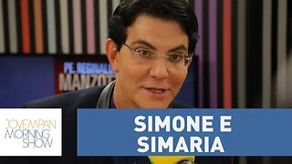 "Queridíssimas", diz Padre Reginaldo Manzotti sobre Simone e Simaria