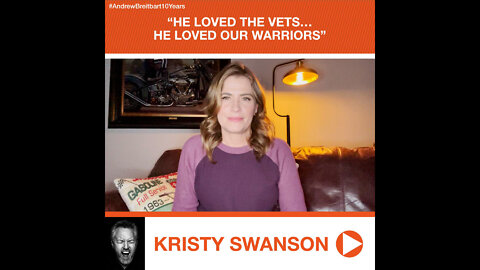 Kristy Swanson’s Tribute to Andrew Breitbart: "He Loved the Vets... He Loved Our Warriors"