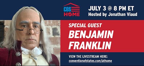 COS at Home with Ben Franklin: July 2024