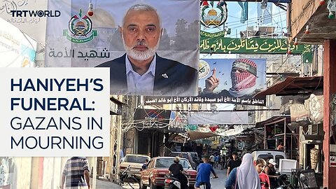 Palestinians in Gaza are reeling from Haniyeh's death