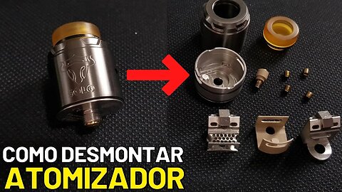 Como desmontar o atomizador DL ou MTL? Dicas para limpeza e durabilidade!