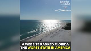 Why Florida was ranked the worst state in the nation | Taste and See Tampa Bay