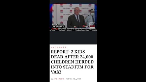 Shocking!! children herded like cattle for forced vaccinations...Parents not allowed !!