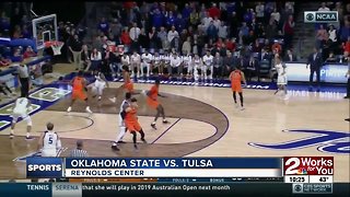 Tulsa Basketball defeats Oklahoma State, 74-71 behind 20 points from Daquan Jeffries
