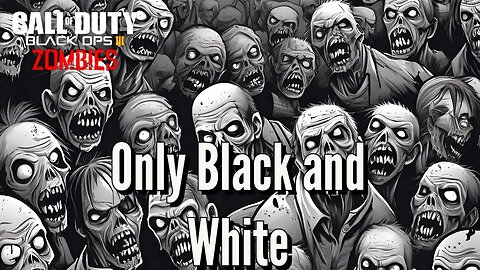 Only Black and White BO3 Custom Zombies