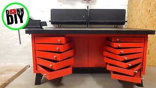 Swivel Drawer Work Bench Overhaul In Machine Shop