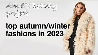 🧣 Top AUTUMN/WINTER Fashions in 2023 | Bold Colours, Oversized Knits, Power Suits & More!