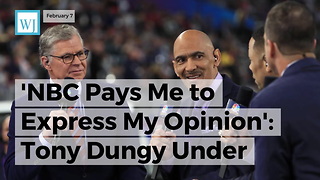 'NBC Pays Me To Express My Opinion': Tony Dungy Under Fire For Christian Beliefs