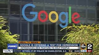 Google now offers a test, potential help for depression