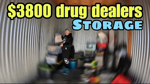 Fortune spent on drug Dealer's Storage locker