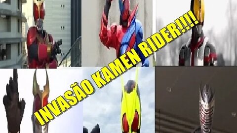 Invasão Kamen Rider!!!! 6 séries inéditas no Brasil!!!!!